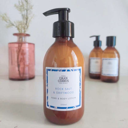 Rock Salt & Driftwood Hand & Body Lotion - Finca Gran Cerros
