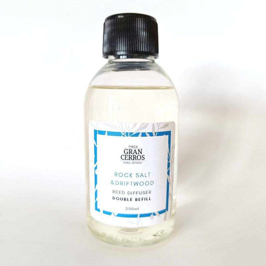Rock Salt & Driftwood Diffuser Refill - Finca Gran Cerros