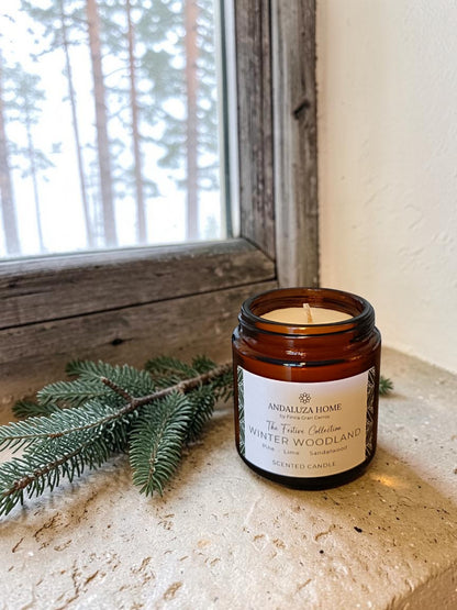 Winter Woodland Candle